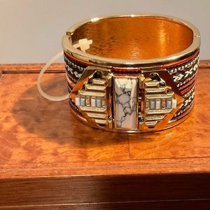 Women’s Cuffed Boho Southwestern Aztec Bracelet Brand New